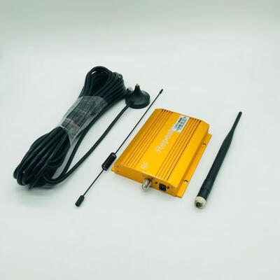 

GSM 980MHz Upgraded 2G Portable Mobile Phone Signal Booster Amplifier - Golden