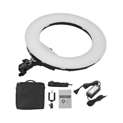 

LED Ring Light 192 Pieces LEDs Anchor Live Light 3200K to 5500K Color Temperature 38W Power Ring Video Lamp for Makeup Camera Phon
