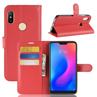 

for Xiaomi Redmi Note 6 Pro Wallet Phone Case for Xiaomi Redmi Note 6 Pro Redmi 6 Pro Redmi 6 Flip Leather Cover Case Etui Capa