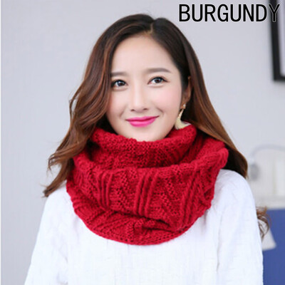 

Hot Women Winter Knitted Crochet Wool Scarf Shawl Long Snood Tube Warmer Neck Wrap