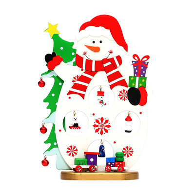 

〖Follure〗Christmas Santa Claus Snowman Train Ornaments Decor Put Bar Shop Gift Decor