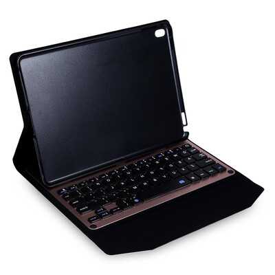 

Slim Wireless Aluminum Bluetooth 30 Keyboard Leather Case for iPad Pro
