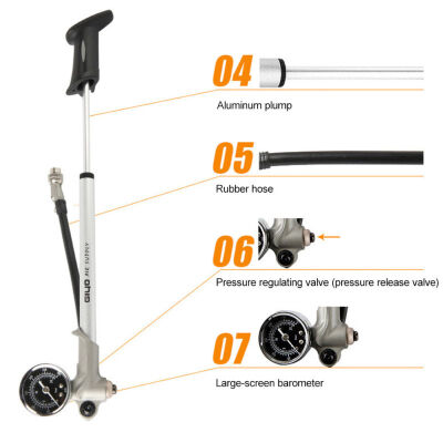 

705 Suspension Bicycle Bike Gauge Air Shock Pump Fork 300psi High Pressure