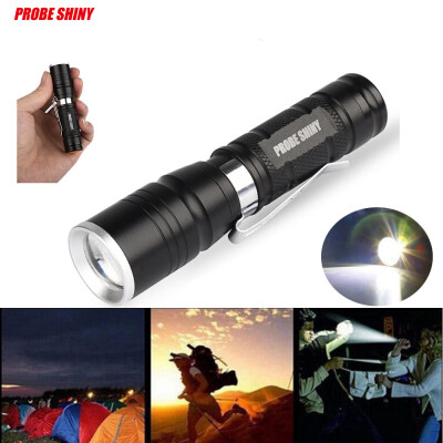 

Saidsome Multi Functional Mini Zoom Clip Flashlight Simple Coveient Structure Take Place flashlight lamp