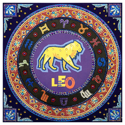 

5D DIY Special-shaped Diamond Painting Constellation Cross Stitch Wall Art