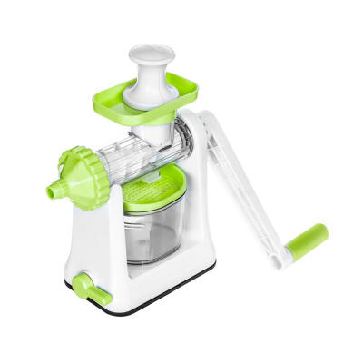 

Manual Hand Crank Juicer Orange Lemon Squeezer Fruit Ice Cream Extractor