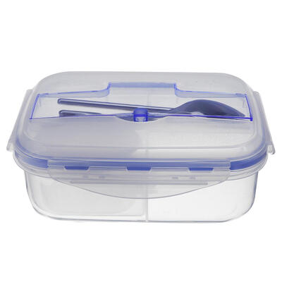 

Heat Preservation Lunch Box Microwave Bento Food Container with Tableware