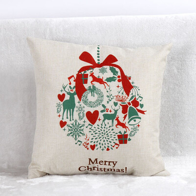 

Tailored Vintage Christmas Santa Claus Sofa Bed Home Decor Pillow Case Cushion Cover