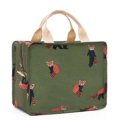 

Lunch Pack Waterproof Canvas Thickened Lunch Box Bag Portable Convenience Lunch Box Bag