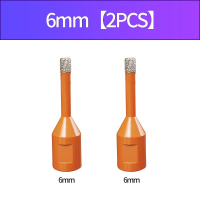 

JIANGCHENG Vacuum Brazed Diamond Core Drills M10 Dry Drill with Wax Filling Diamond Hole Saw Set for Ceramic Tiles&Stones