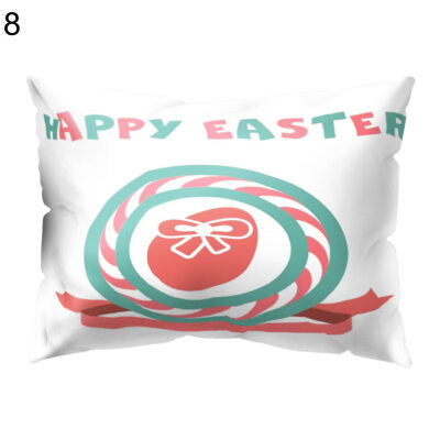 

Butterfly Letter Circle Easter Pillow Case Cushion Cover Sofa Bed Car Cafe Decor