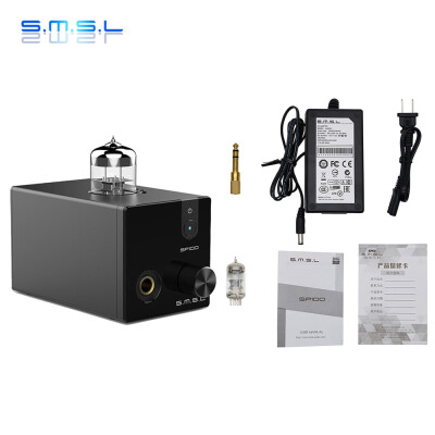 

SMSL SP100 HiFi Tube Headset Amplifier Headphone Amplifier 6N3 Electrical Tube NE5532 Double Op-amp TOCOS Volume Regulating Poten