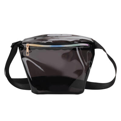 

Fanny Pack Transparent Waist Belt PVC Chest Bag Fashion Women Hip Pouch