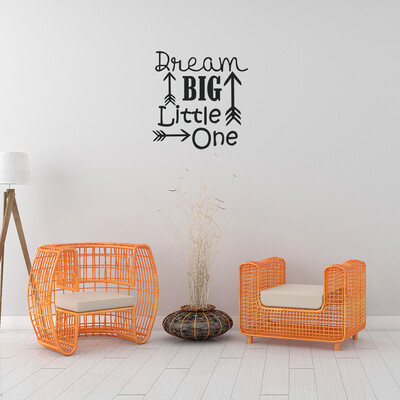 

〖Follure〗Dream Arrow Wall Decal Personalized Wall Sticker Boys Girls Decal Nursery Decor