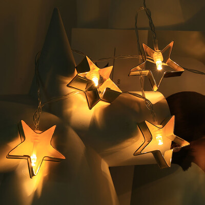 

Tailored Christmas Star String Lights15M 10 LED New YearHome Party New Year Decoration