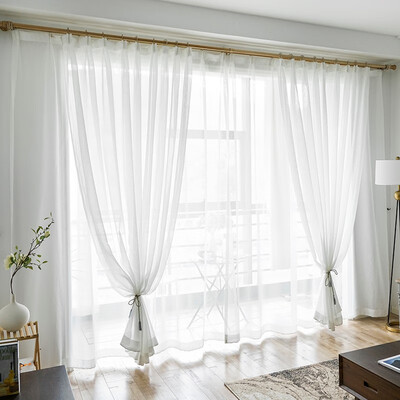 

XINJINGANYIJIA Curtains Simple Bedroom Living room Curtain fabric 15523