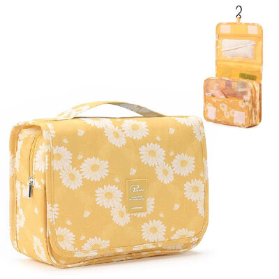 

Hanging Toiletry Bag Cosmetic Wash Bag Toiletry Organizer for Hotel Home Bathroom Airplane Business Travel