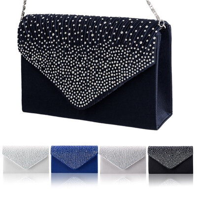 

Fashion Womens Party Brial Evening Clutch Handbag Purse Diamante Ladies Bags