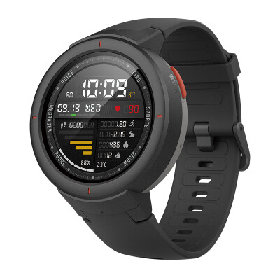 

AMAZFIT smart watch Huami Technology produced AMOLED colorful display small love smart voice smart home control NFC 5 days continued space gray