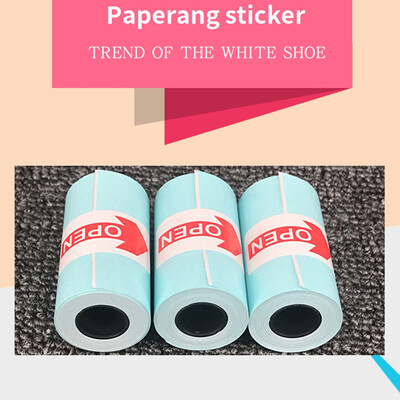 

〖Follure〗3pcs White 57x30mm Thermal Printing Paper Sticker For Phone Thermal Printer