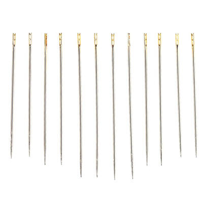 

12pcsset Steel Blind Needles Self-threading DIY Needlework Embroidery Pins