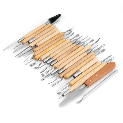 

Greensen JR2-18 22Pcs DIY Carving Tools Clay Sculpture Tools Set Accessories