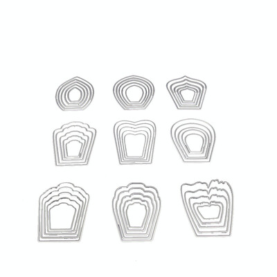 

Gobestart New Flower Heart Metal Cutting Dies Stencils DIY Scrapbooking Album Paper Card