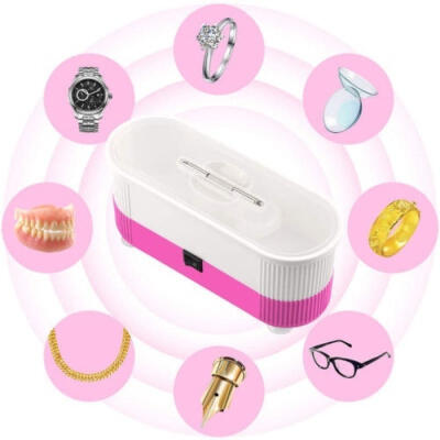 

New Ultrasonic Eyeglass Glasses Cleaner Cleaning Watch Ring Jewelry Cleaners Machine