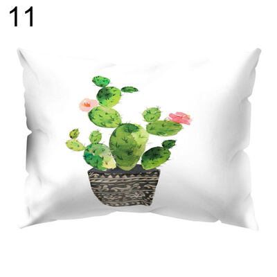 

Fresh Bonsai Plant Square Throw Pillow Case Cushion Cover Sofa Bedding Articles