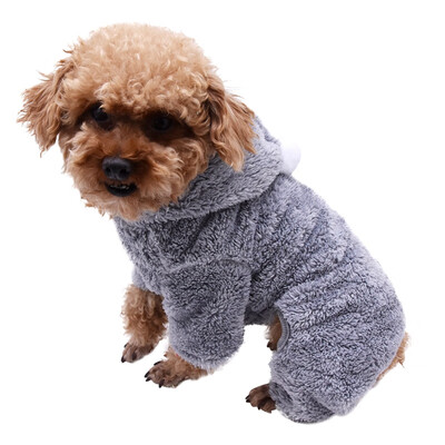 

Warm Pet Dog Clothes Double Sided Thickening Velvet Coat Warm Jumpsuit Jacket for Small Medium Large Pet Autumn Winter -XXL