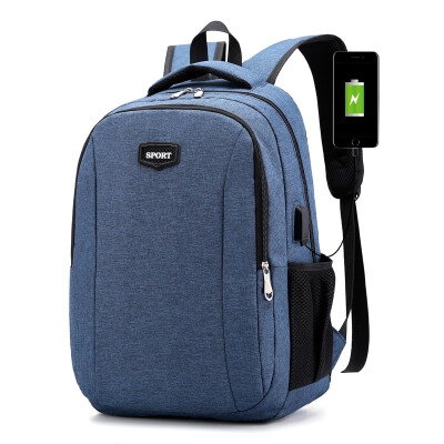 

Backpack male Oxford waterproof wear-resistant computer bag Leisure sports backpack Large space travel bag youth bag