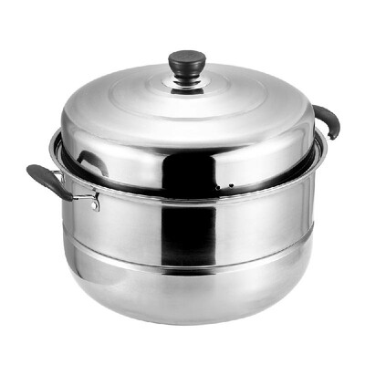 

SUS560-1 Thick Stainless Steel Single-layer Steamer Cookware Stainless Steel Multicooker with 1 Perforated Steel Insert