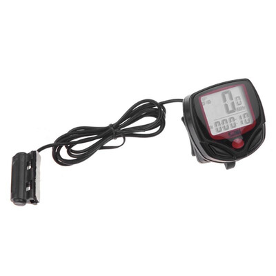 

Sunding SD-548B Wired Bike Bicycle Cycle Computer Odometer Speedometer LCD Waterproof 14 Functions