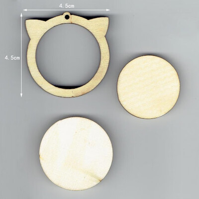 

Wooden Small Embroidered Stretch Mini Jewelry Cross Stitch Fixed Frame Can Be Customized Round Oval Diy Sewing Supplies