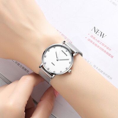 

Caseton authentic new ultra-thin watches fashion womens watches minimalist ladies steel waterproof student quartz watches