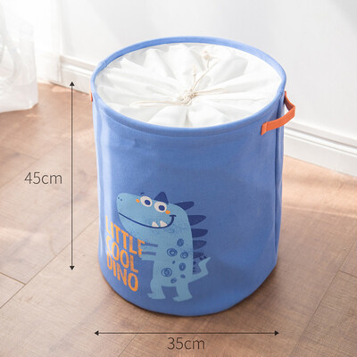 

〖Follure〗Eva Double Thickness Cartoon Cloth Art Folding Toy DirtyClothes Storage Basket