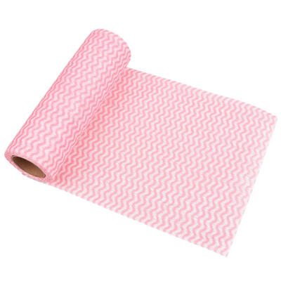 

1 Roll Kitchen Non-woven Cleaning Cloth Disposable Rag Wiping Scouring Pad