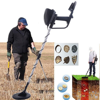 

Waterproof Metal Detector Deep Sensitive Search Gold Digger Hunter 65&quot MD-4030