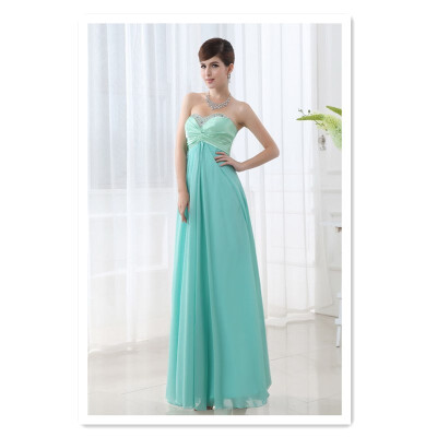 

Autumn&winter bridesmaid wedding dress diamond long tube top model catwalk dress bridesmaid dinner dress costume