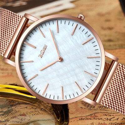 

Biden Biden mens ultra-thin mesh belt waterproof fashion watch foreign trade explosion watch