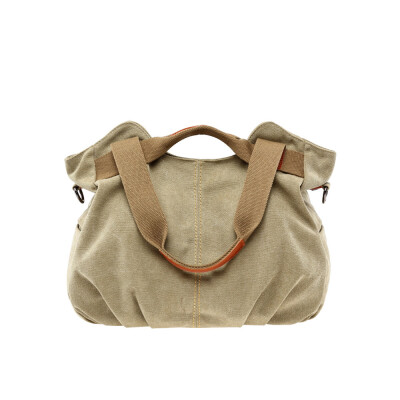 

Tailored Vintage Hobo Canvas Daily Purse Top Handle Shoulder Tote Shopper Handbag BW