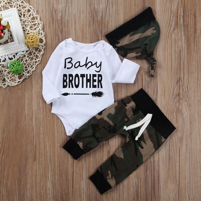 

NEWEST Newborn Baby Boys Girls Cotton Romper Coming Home Outfits Clothing Set