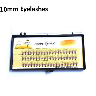 

〖Follure〗Individual False Eye Lashes 6D Wave Mink 007 C Black Silk Eyelashes Extension