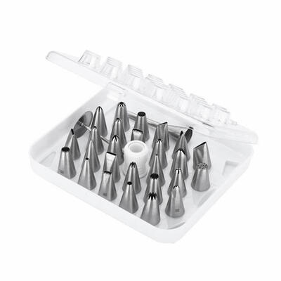 

29pcs Stainless Steel Pastry Nozzles Set Cookie Cream Nozzles Decorating