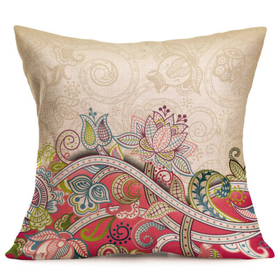 

〖Follure〗New Bohemian Pattern Throw Pillow Cover Car Cushion Cover Pillowcase Home Decor