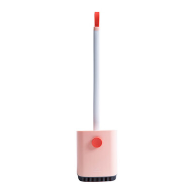 

Silicone Bathroom Toilet Cleaning Brush Set Soft Toilet Brush&Holder Cleaning Brush Kit with Base