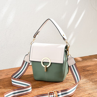 

New Summer Female Trend Fashionable Bucket with One Shoulder Slant Bag in Summer