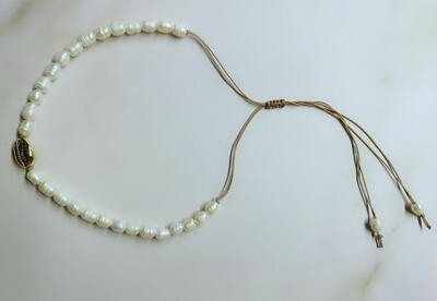 

New Long Cowrie Shell Necklace for Women Statement 100 Real Baroque Pearl Choker Collier Clavicle Chain Jewelry 2019 Fashion