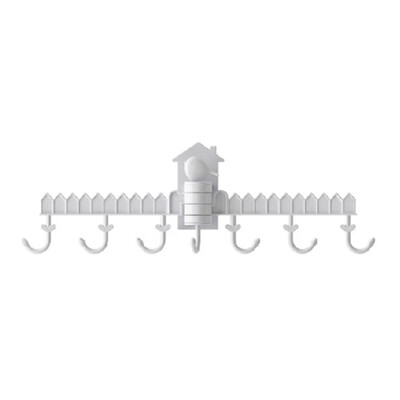 

Toponeto Multi Function Bird Double Row Rotary Hook Waterproof Strong Glue Non Hole Stick