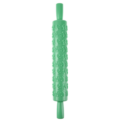 

Rolling Pin Different Patterns Baking Tools Fondant Embossed Mold Cake Deco